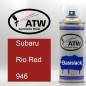 Preview: Subaru, Rio Red, 946: 400ml Sprühdose, von ATW Autoteile West.